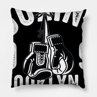 Boxing New York Pillow