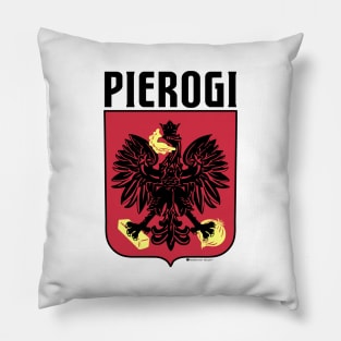 Pierogi Butter and Onion - Polish Eagle Emblem Pillow