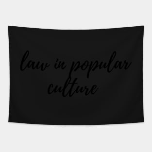 Law in popular culture Binder Label Tapestry