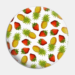 Pineapples & Strawberrys Pin