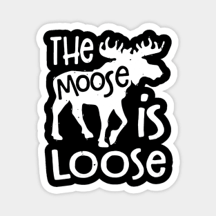 The Moose is Loose Magnet