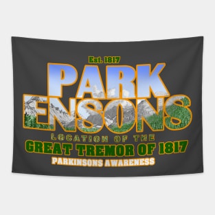 Park Ensons (Parkinsons) Est. 1817 Location Of The Great Tremor Of 1817 Tapestry