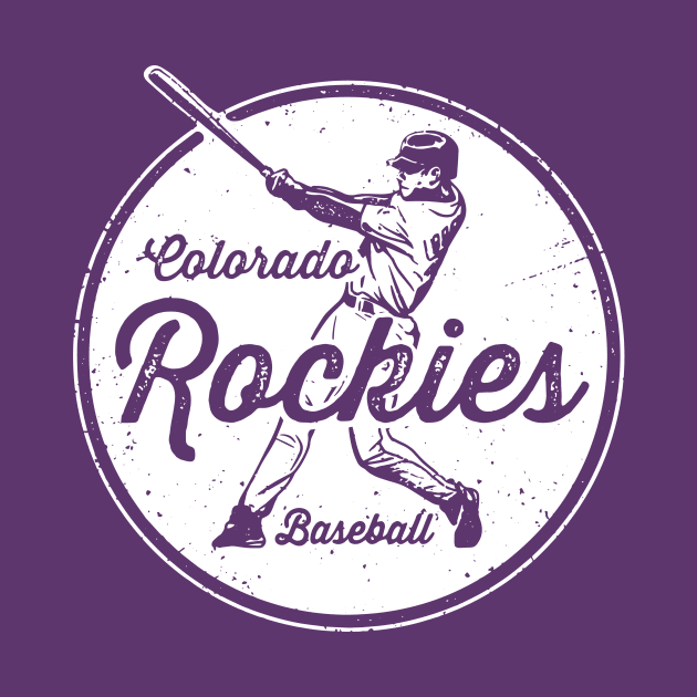 Vintage Rockies by Throwzack