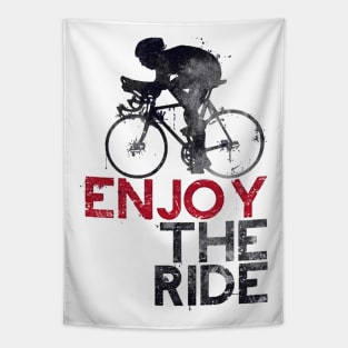 Cycling - Enjoy The Ride Tapestry