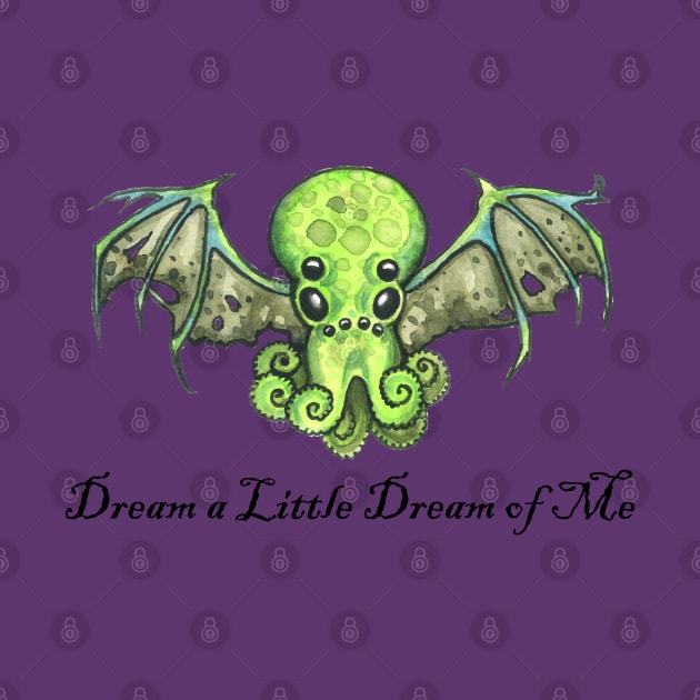 Dreamy Cthulhu by ardenellennixon