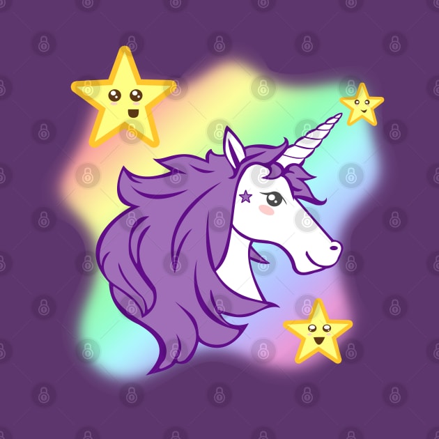 Kawaii Unicorn by rachybattlebot