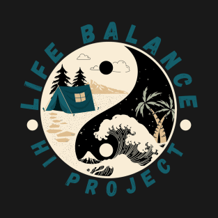 Life Balance Yin Yang T-Shirt
