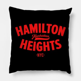 Hamilton Heights Chronicles: Urban Chic for NYC Explorers Pillow