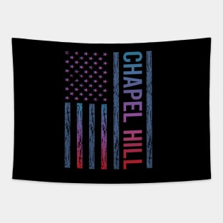 Blue Red Flag - Chapel Hill Tapestry