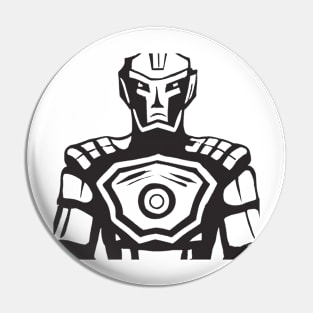 Retro Robot T-Shirt 2: Perfect AI Robot Apparel T-Shirt Pin