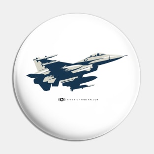 F-16 Fighting Falcon Pin