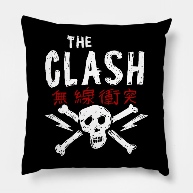 The Clash Pillow by hvfdzdecay