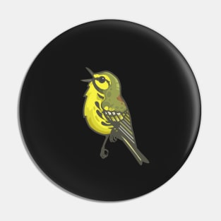 Prarie Warbler Pin