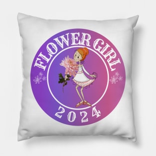 Flower Girl 2024 Pillow