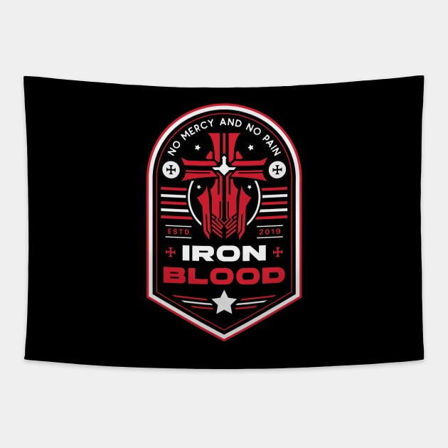 Iron Blood Emblem Tapestry by Lagelantee