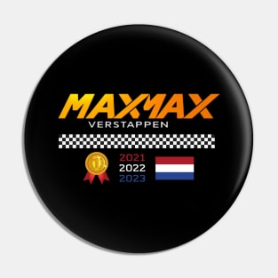 Max Verstappen, formula 1 driver, F1 Pin