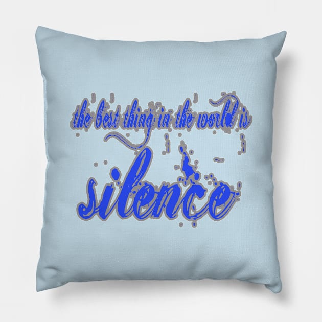 Silence Pillow by focusLBdesigns