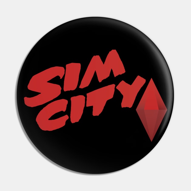 Sim Sin City Pin by FlamingFox