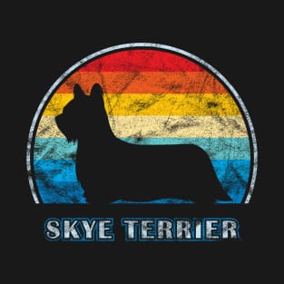 Skye Terrier Vintage Design Dog T-Shirt