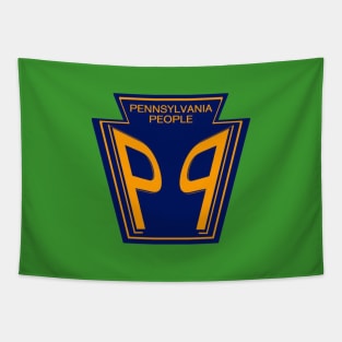 Pennsylvania People Productions Logo Tee Tapestry