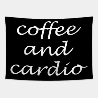 Coffee and Cardio Tapestry