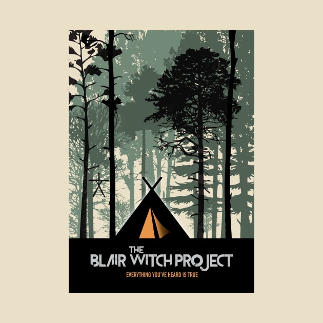 The Blair Witch Project - Alternative Movie Poster by MoviePosterBoy