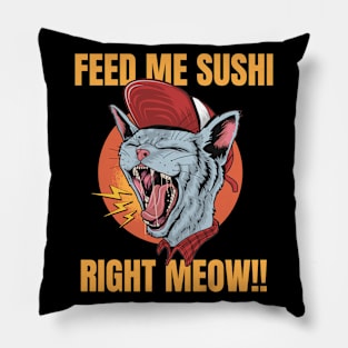 Sushi Cat Pillow