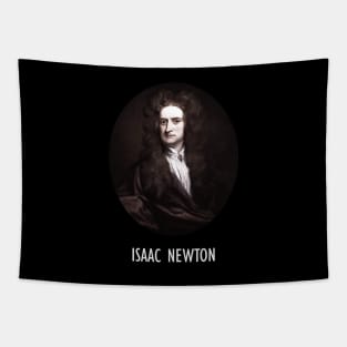 Sir Isaac Newton Portrait Art Tapestry