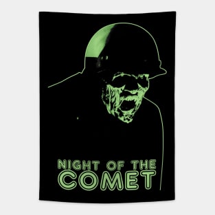 Zombie Motorcycle Cop Tapestry