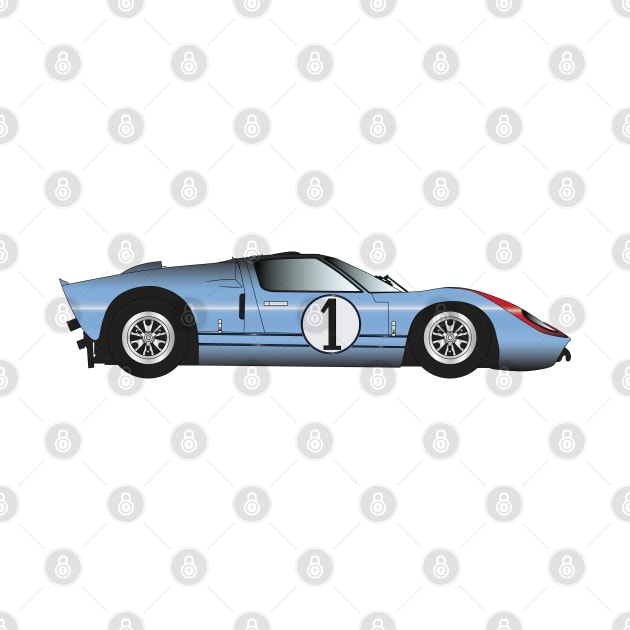 Ford GT40 by kindacoolbutnotreally