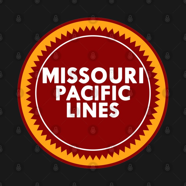 Missouri Pacific Railroad by Railway Tees For All