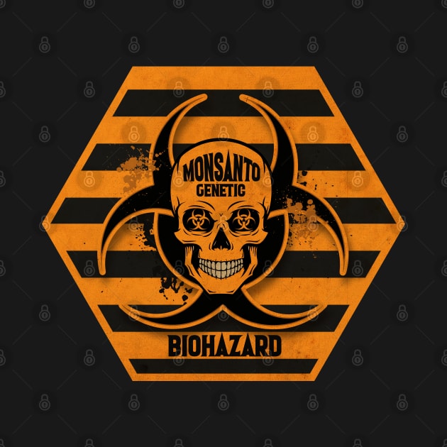 Genetic Biohazard Vintage Sign by CTShirts