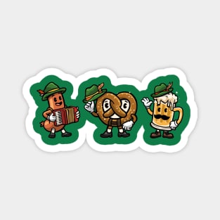 Oktoberfest Oompah Magnet