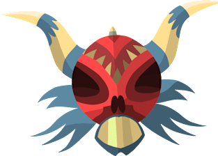 Tribal Mask Magnet