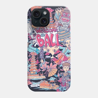 welcome to bali indonesia Phone Case