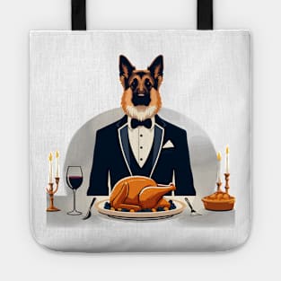 German Shepherd Thanksgiving Tote