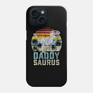 Daddysaurus T Rex Dinosaur Daddy Saurus Family Matching Phone Case