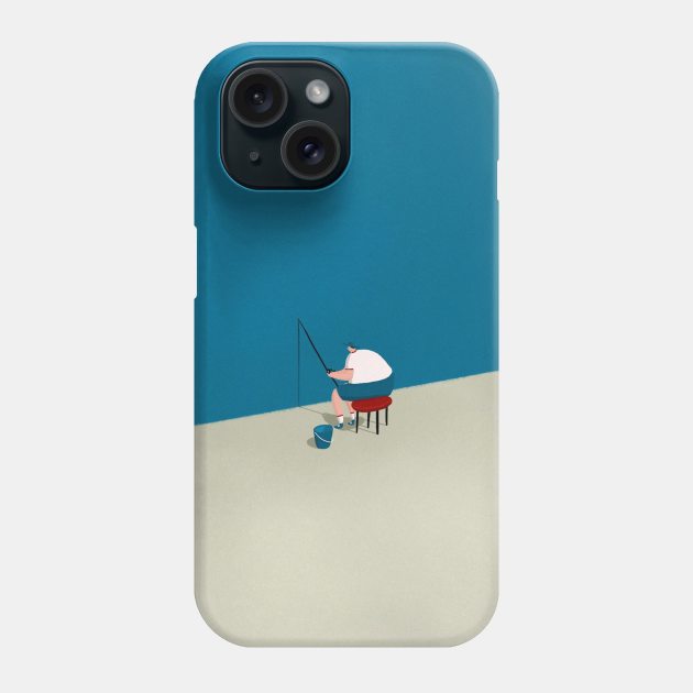 Wall Fishing Phone Case by dalebrains