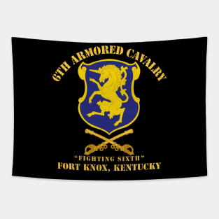 6th ACR w Cav Br  Ft Knox Kentucky Tapestry