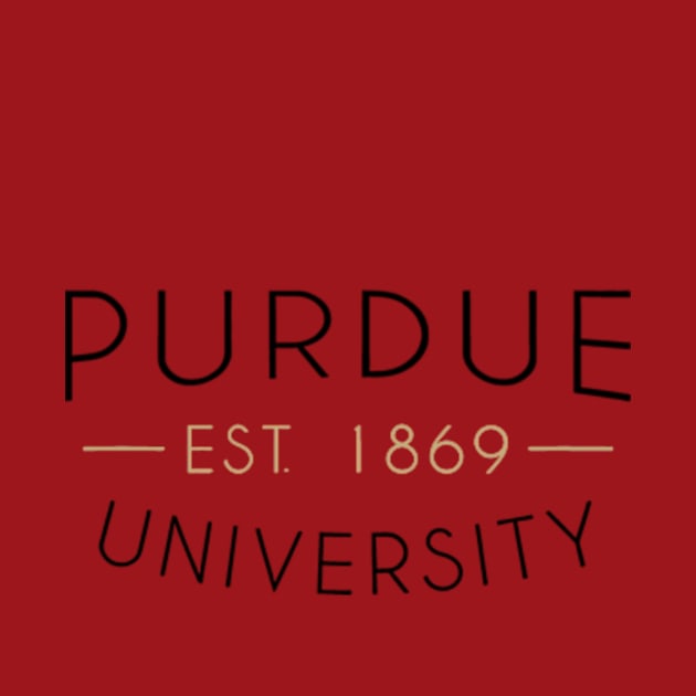 Purdue University Boilermakers Simple by YASSIN DESIGNER