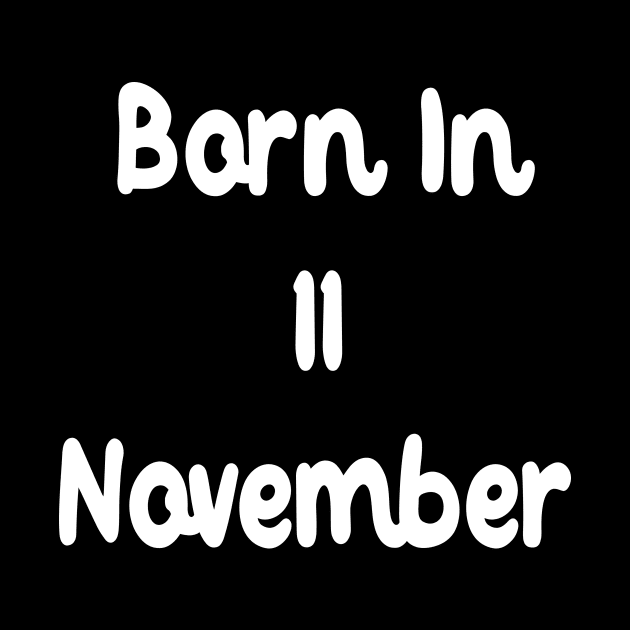 Born In 11 November by Fandie