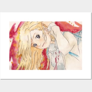  Shigatsu Wa Kimi No Uso Anime Poster (2) Artworks