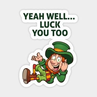 Lucky leprechaun Magnet