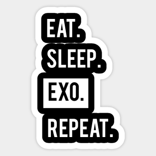 exo stickers teepublic