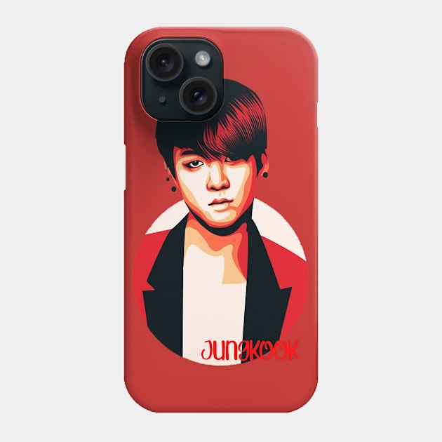 Jeon Jungkook-kookie Phone Case by boasiaedane