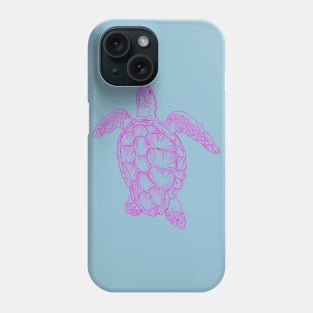 Purple Turtles Phone Case