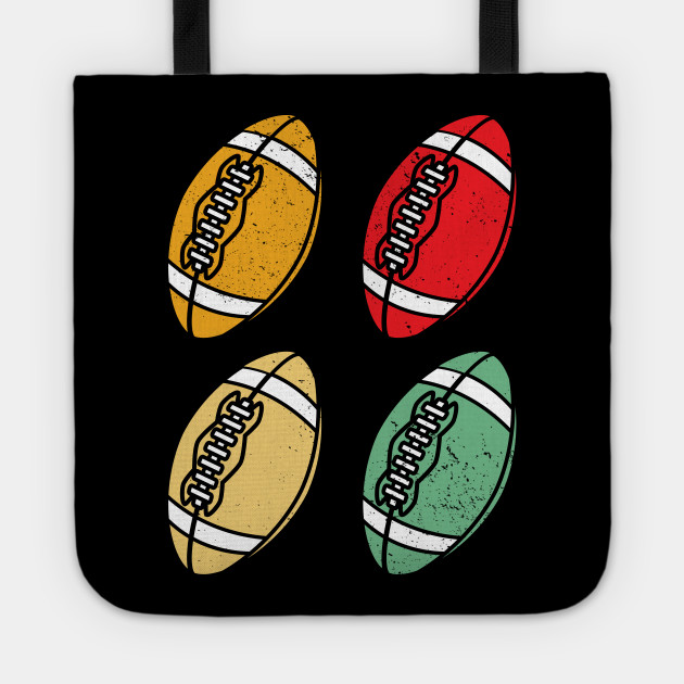 Cool Retro Football Player Ball Boys Mens Sports Gift