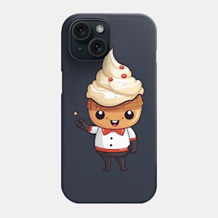 kawaii ice cream cone junk food T-Shirt cute  funny Phone Case