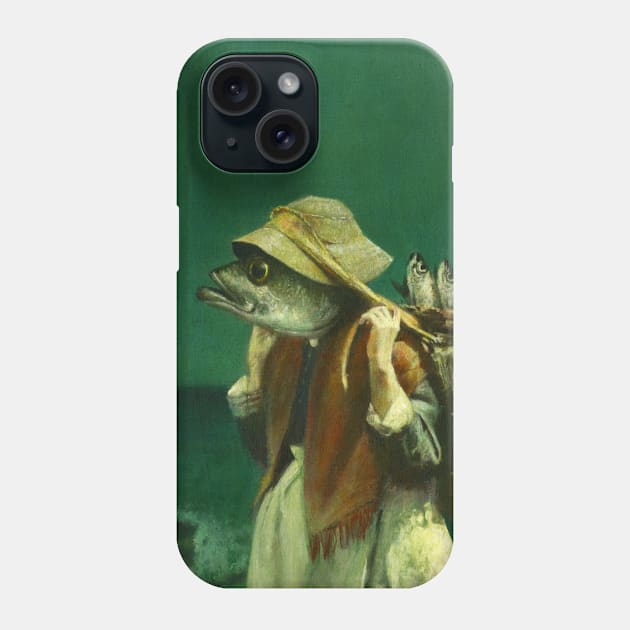 Old Fishwife Phone Case by mictomart