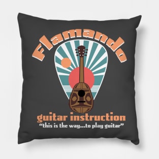 Flamando Guitar Instruction Pillow